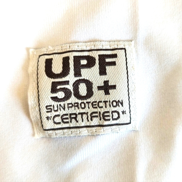 Floral UV protective swim top rashguard - Picture 3 of 4